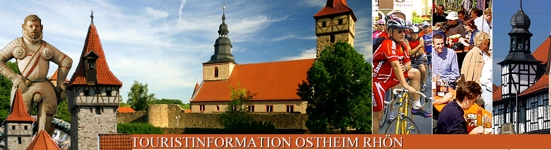 Tourist info der Stadt Ostheim vor der Rhön